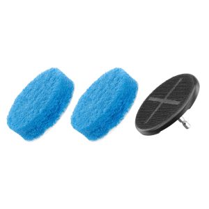 3 PC. 3.5" SCOUR PAD SCRUBBING KIT