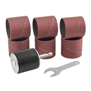 8 PC. 1-1/2" Drum Sander Drill Attachment Set