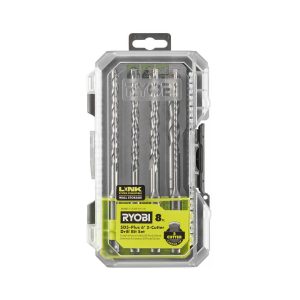 8 PC. SDS-PLUS 6" 2-CUTTER DRILL BIT SET