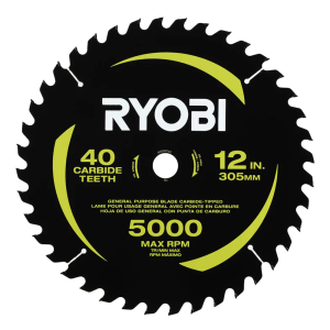 12" 40 CARBIDE TEETH THIN KERF MITER SAW BLADE