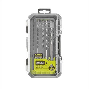 5 PC. SDS-PLUS 6" 4-CUTTER DRILL BIT SET