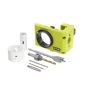 RYOBI WOOD-METAL DOOR LOCK INSTALL KIT
