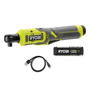 USB Lithium 3/8” Light Duty Ratchet Kit