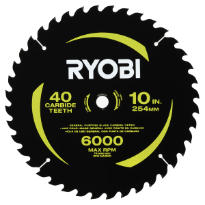 10" 40 CARBIDE TEETH THIN KERF MITER SAW BLADE